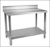 TABLE INOX AVEC OU SANS DOSSERET